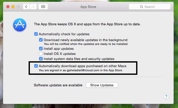 disable automatic updates for photomatix pro on mac os x